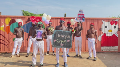 Videosaludos desde África